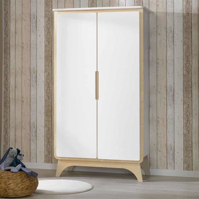 Armoire Bonheur Blanc Bois Bois Blanc Achat Vente Armoire De Chambre Armoire Bonheur Blanc Bois Cdiscount