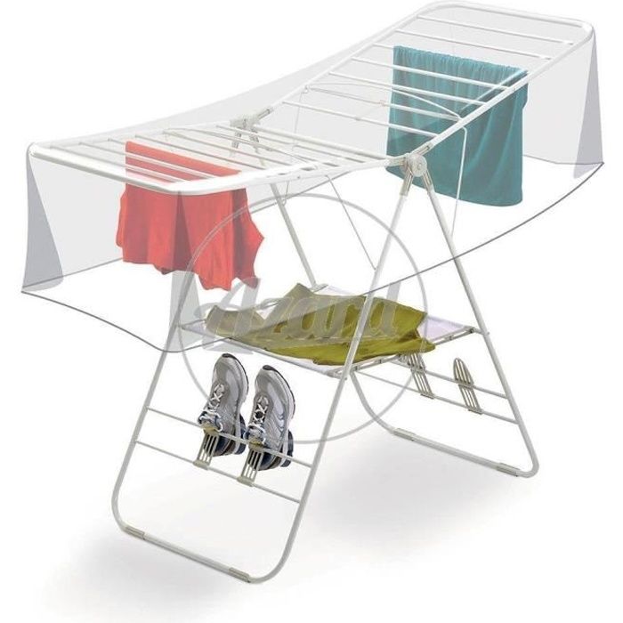 domopak housse de protection pour etendoir a linge housse de protection contre les oiseaux et insectes cdiscount electromenager