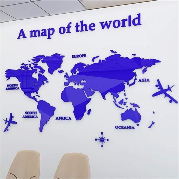 Luming 3D Miroir Cerf Stickers Muraux - Autocollant Décoratif Doré Pour Salon Chambre Bureau - Taille S
