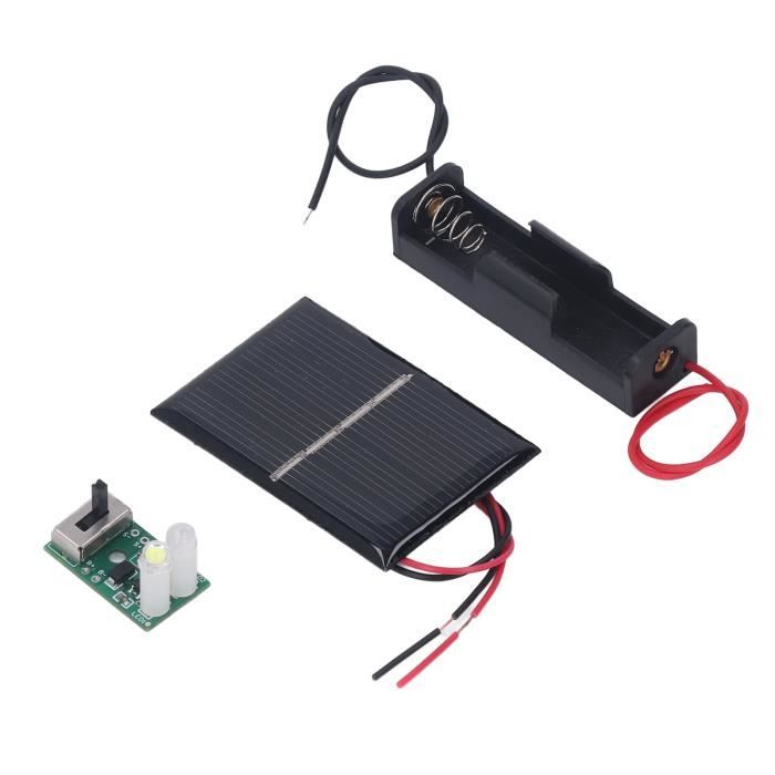 Kit Panneau Contrôleur Solaire Hapivida - Pour Lampes De Jardin Extérieur