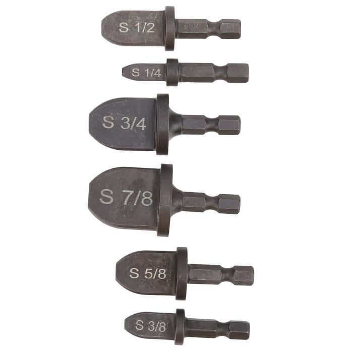 Jeu D'expansion Pour Tuyaux Cuivre (6 à 22 Mm) | Outil Professionnel Avec Matrices Interchangeables + ébavureur | Pour Installation Climatisation, Plomberie
