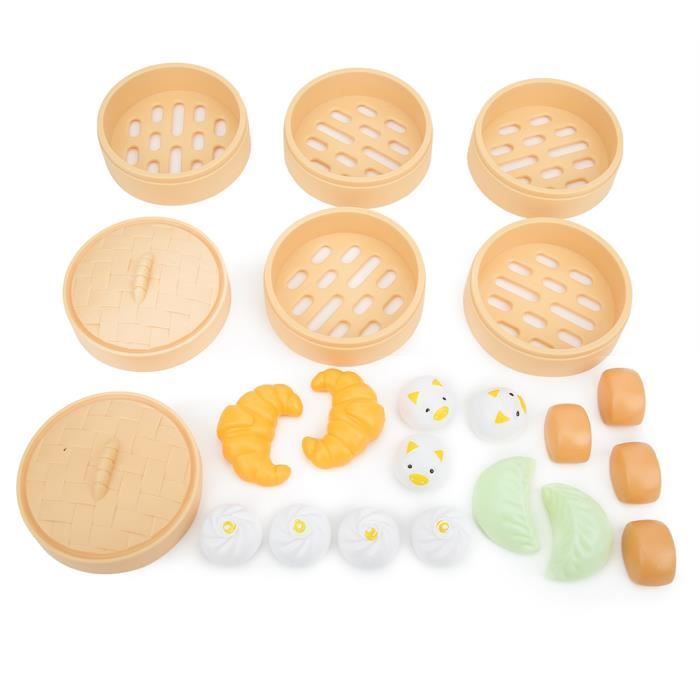 Mikinona 20 Pièces Miniature Donuts Lifelike Tiny Food Model for Dollhouse DIY Craft Accessories Realistic Mini Dessert Set in Colors