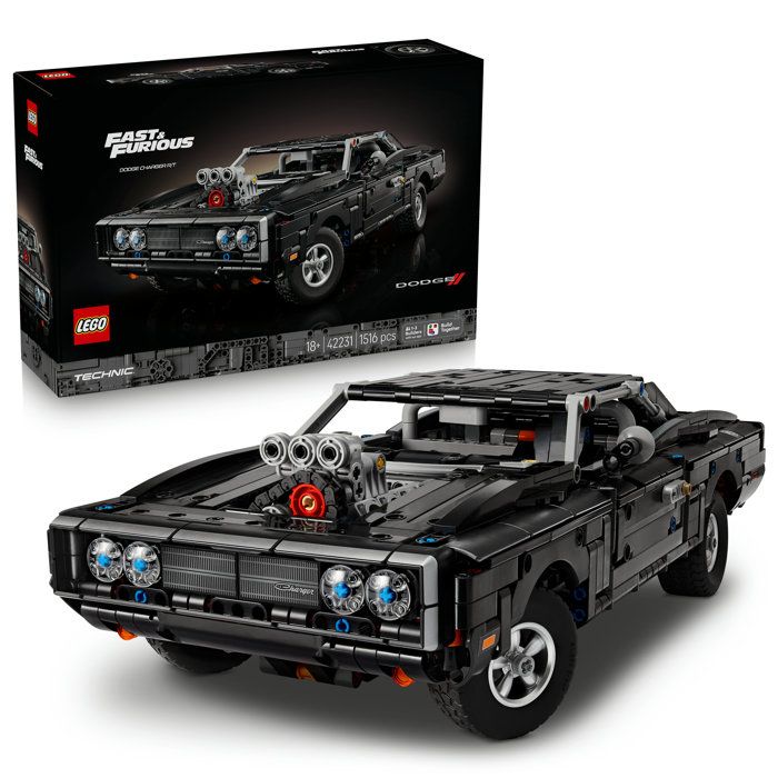 LEGO Technic Voiture Dodge Charger R/T de Fast and Furious 42231 - vue 2