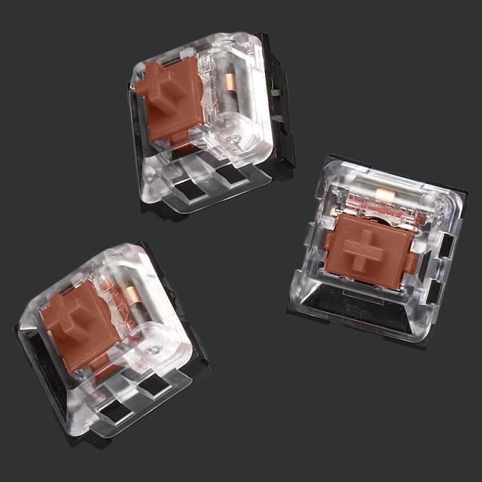 Logitech G Pro X Mechanical Gaming Keyboard Switch Kit Brun Tractile - Logitech