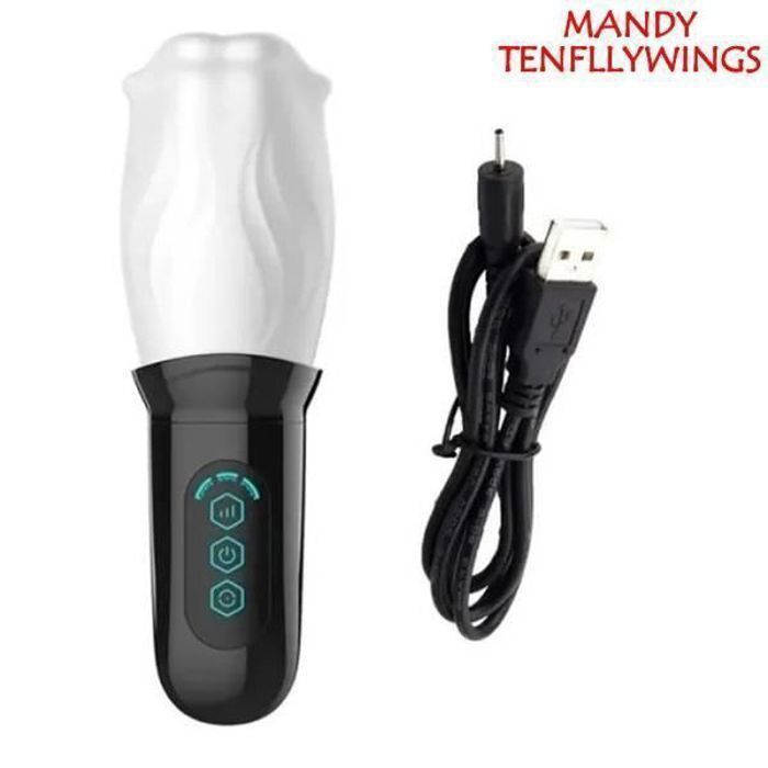 Masturbateur lectrique Rechargeable Masturbateur Vibrant Pour Homme -  Rotatif, Va-et-Vient, USB, Ventouse - Rouge