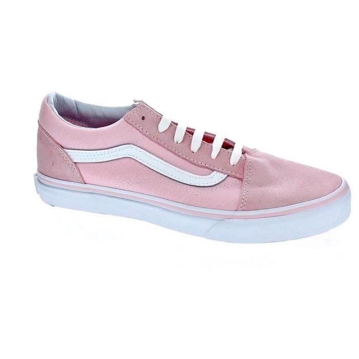 vans rose paillette