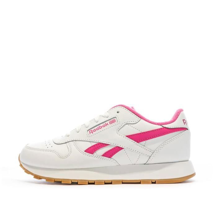 Basket Femme Reebok Classic Femme Blanche Baskets Blanche/Rose