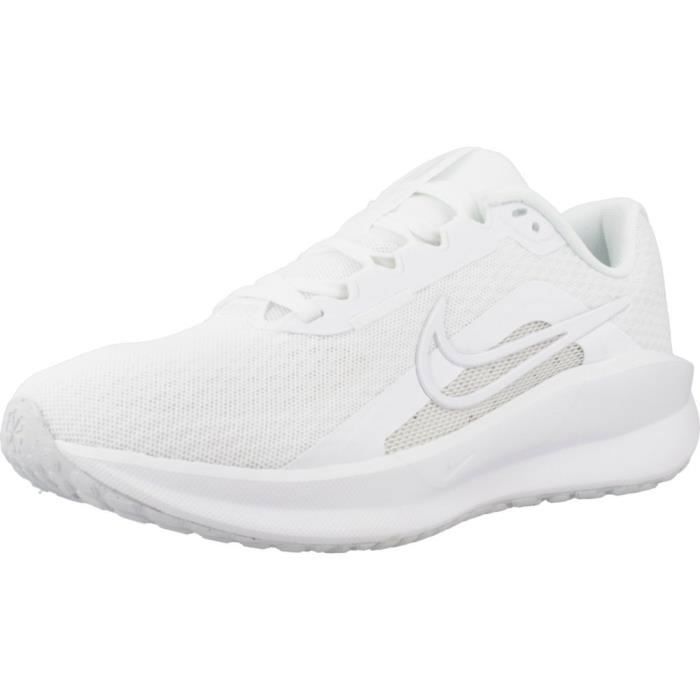 Nike Chaussures de sport - NIKE - DOWNSHIFTER 13 - Blanc - Lacets - Adulte