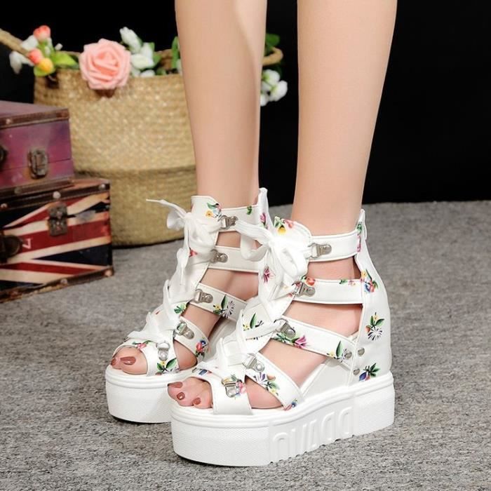 Soulier compensé hotsell