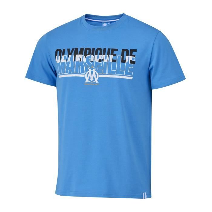 T-Shirt Officiel Olympique De Marseille OM - Collection Supporter 100% Marseillais