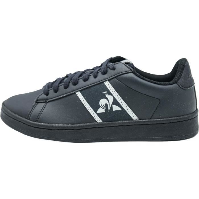 Baskets Le Coq Sportif Classic Soft Denim, Noir, Mixte