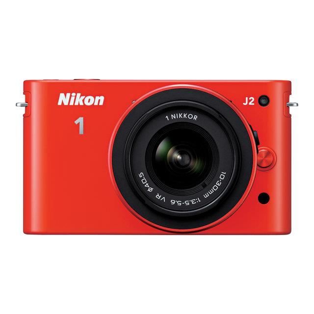 NIKON 1 J2 ORANGE + 10-30 + 30-110