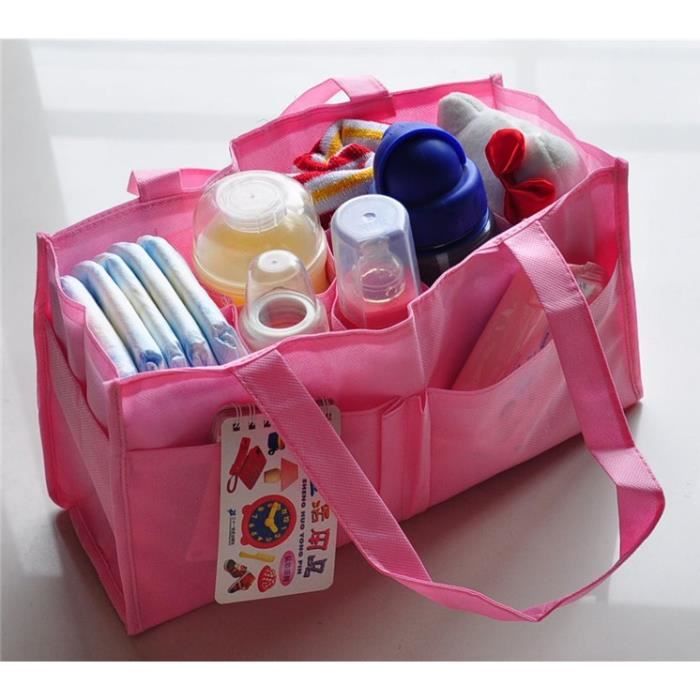 Organisateur sac a langer accessoire bebe Rose Cdiscount Puericulture Eveil bebe