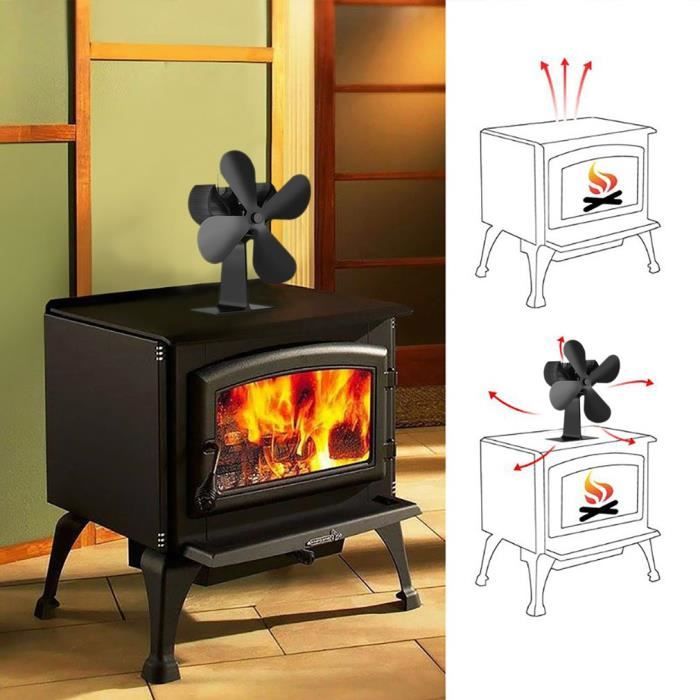 Ventilateur de cheminée fonctionner par l'air chaud Cdiscount Bricolage — free download