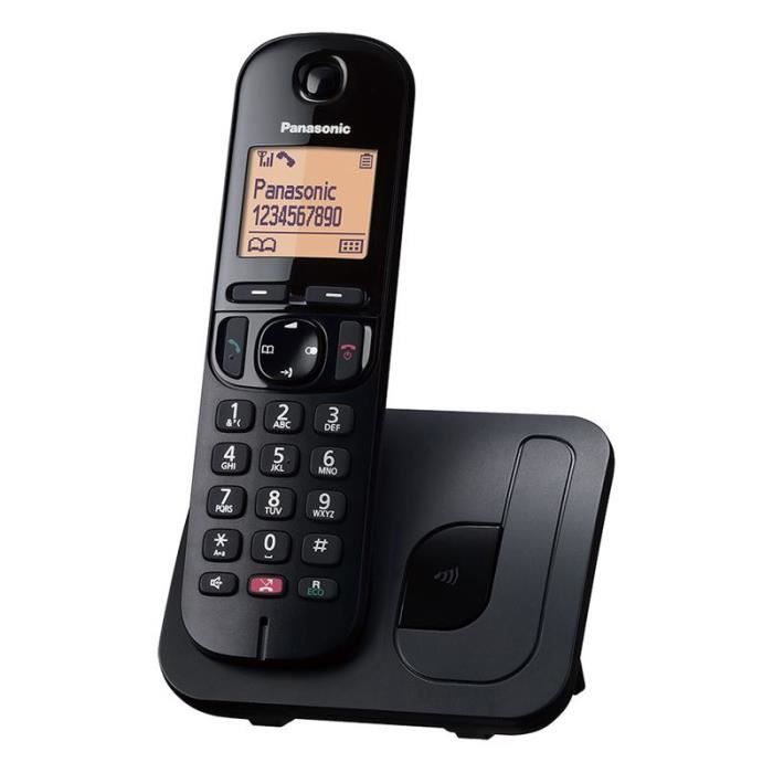 Téléphone fixe sans fil Panasonic KX TGC250FRB