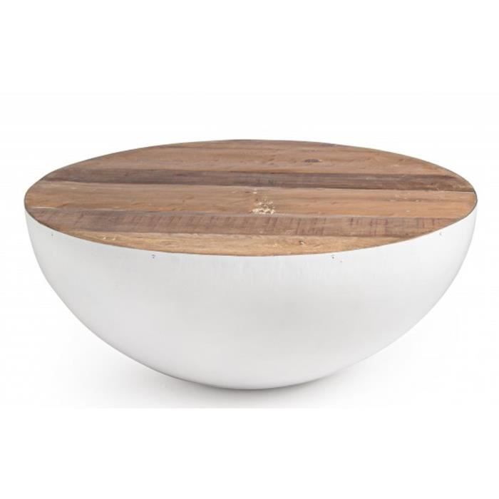 Table Basse Fer Blanc Achat Vente Pas Cher