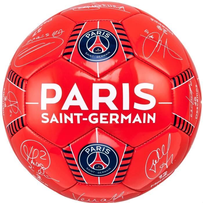 Ballon PSG - Signatures des joueurs - Collection officielle PARIS SAINT  GERMAIN - Cdiscount Sport