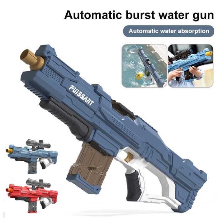 Pistolet à eau électrique, pistolet à succion automatique pour adultes