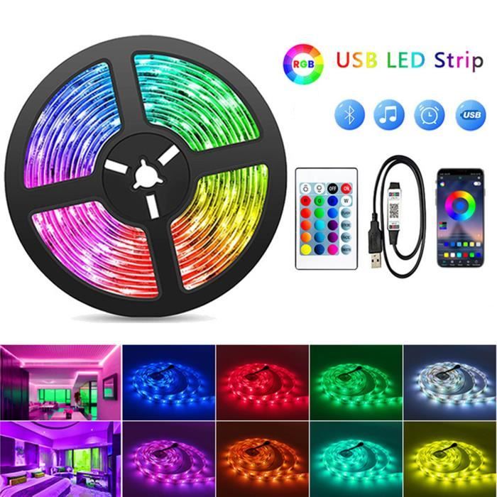 70 inch/1,8m Bande Lumineuse LED pour Voiture, Bande Lumineuse Dynamique colorée 24V avec télécommande pour camions, fourgonnettes et 70 inch/1,8m Bande Lumineuse LED pour Voiture, Bande Lumineuse Dynamique colorée 24V avec télécommande pour camions, fourgonnettes et