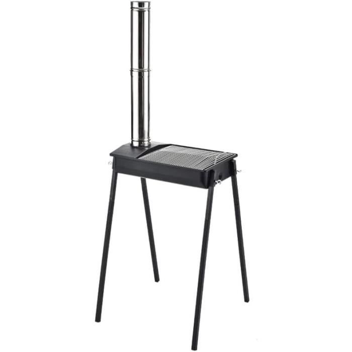 Petit Barbecue Charbon De Bois Barbecue Table Louis Tellier - Charbon Inox 33cm - Fabriqué France Barbecue Portable Balcon