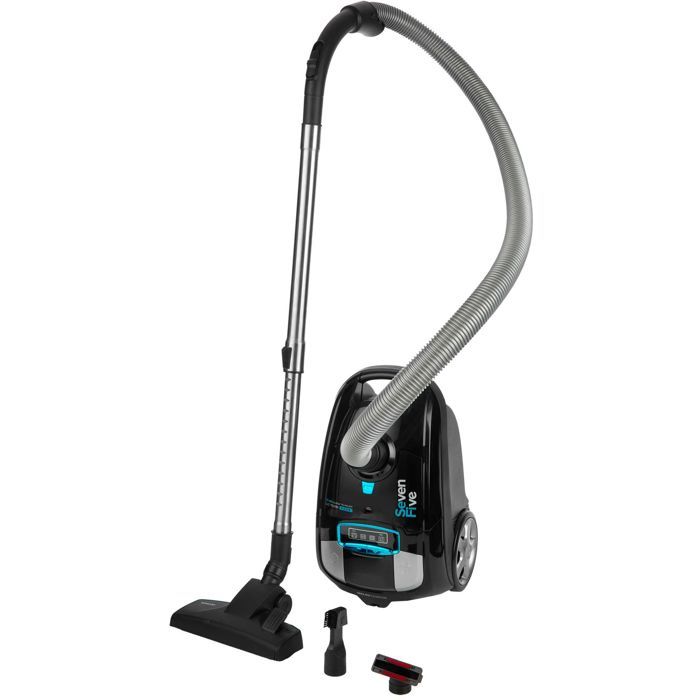 Aspirateur avec sac Sencor SVC 7500BK Filtre HEPA H13 Silencieux 75 dB