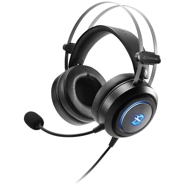 Casque Sharkoon Skiller SGH30 – Filaire, Son Surround 7.1, Micro Réglable - vue 6