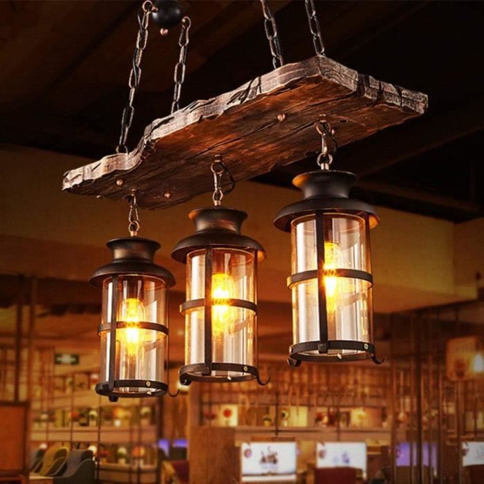 Lampe suspendu Vintage Antique