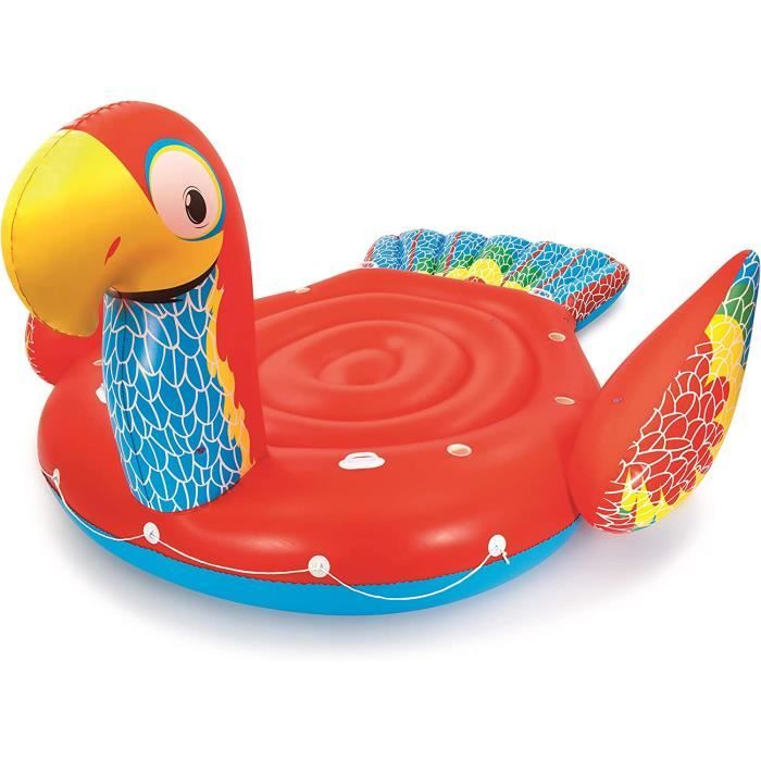 Perroquets Gonflables Pour Piscine – Lot De 2 Décorations Tropicales Colorées, Idéal Fête Plage Ou Piscine !