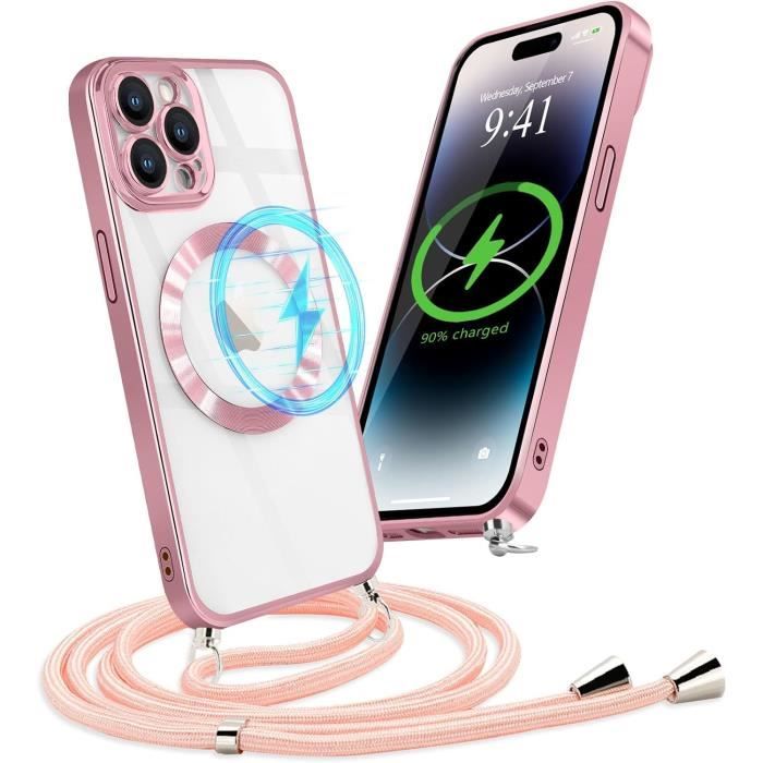 Coque IPhone 12 Mini Compatible MagSafe - Protection Renforcée Caméra - Fond Mat Translucide Vert Foncé