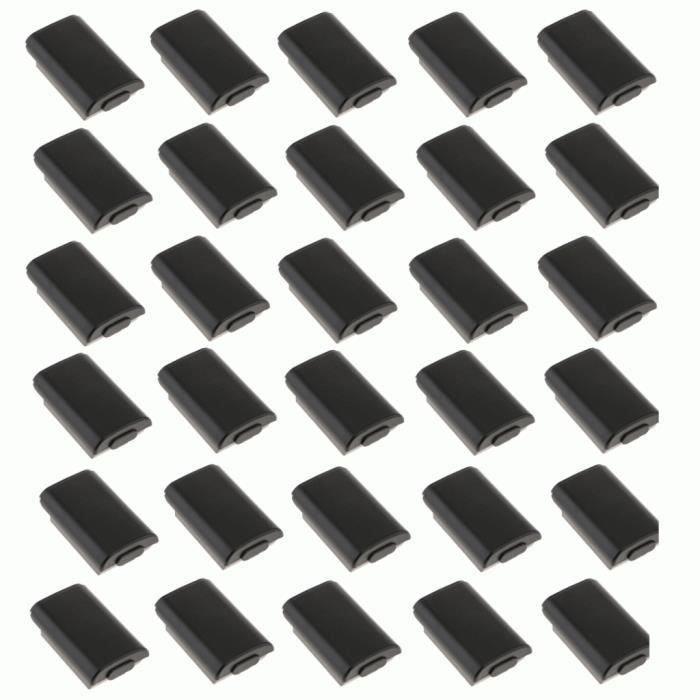 LT Easiyl 6 pièces Couvercle de Porte de Batterie Couvercle de Batterie Couvercle arrière Couvercle de Coque Compatible avec Manette sans Fil Xbox One Remplacement Batterie Couvercle arrière Coque en