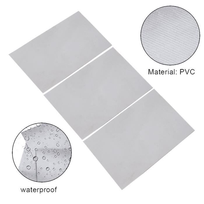 PATCH PVC pour réparation paddle 50 X 50 cm