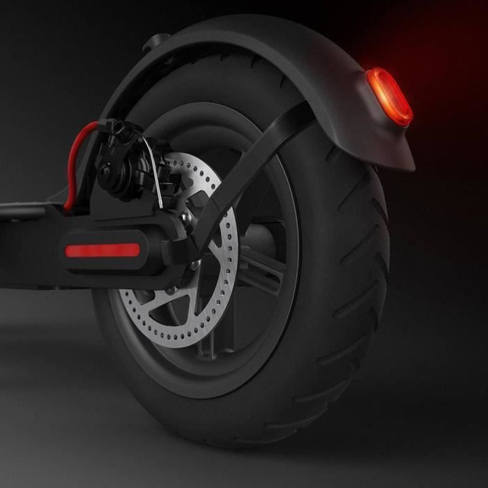 Kit complet garde-boue arrière VGEBY compatible Xiaomi M365 1S avec support et couvercles de protection - Noir