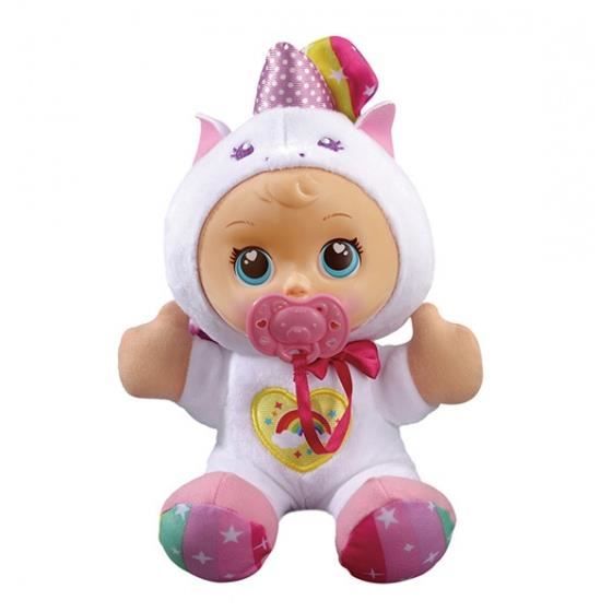 VTech poupée en peluche licorne blanche 26 cm