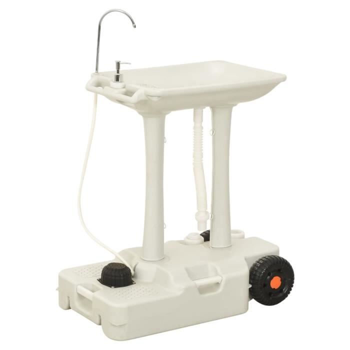 LesSaisons Station de lavage des mains en camping avec distributeur 35 ...