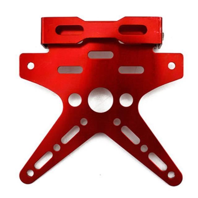Support De Plaque D'immatriculation Réglable Pour Moto Honda XADV750 2017-2020 - Avec éclairage LED - 10