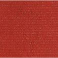 #Market#3668Excellent Voile d'ombrage Imperméable Rectangulaire Toile Ombrage Haut de gamme pour Jardin Terrasse 160 g-m² Rouge 4x4-1