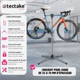 TECTAKE Pied d’atelier vélo Pied de réparation vélo Pied de travail 360° Stand de réparation vélo Support vélo-1