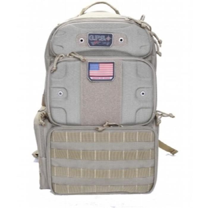 Craze GPS T1913BPT Range tactique GPS Sac a dos Grand qui tient 4 armes de poing a Tan 1PPH1M Cdiscount Bagagerie Maroquinerie