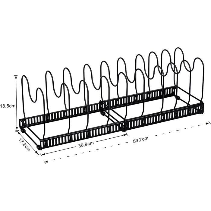 Porte-ustensiles Ancien En Aluminium Argenté - Dimensions 47x32 Cm - Occasion Vintage