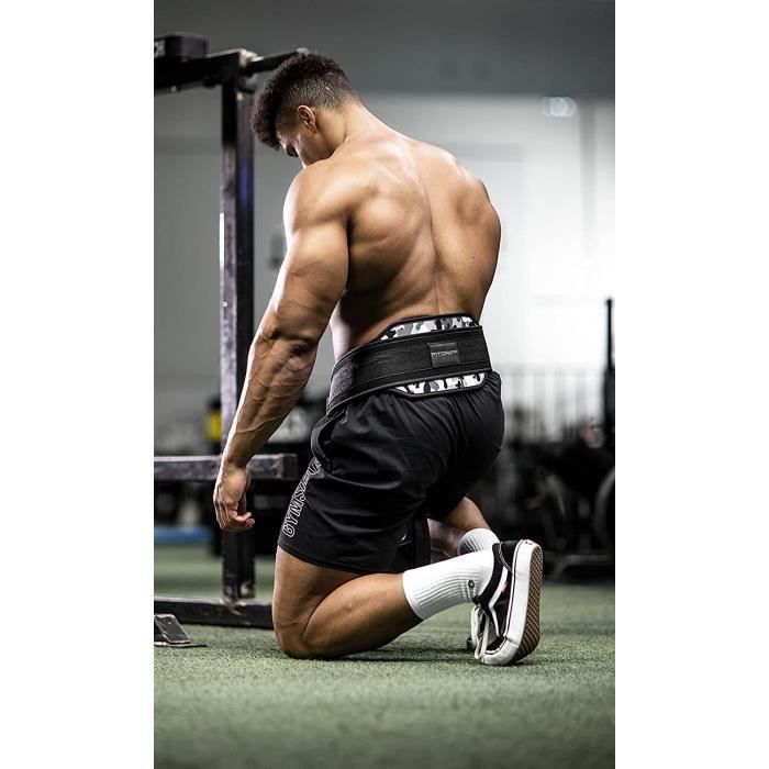 Musculation Ceinture Lestee Chaine Mousquetons Dip Belt Halterophilie Bodybuilding Poids Crossfit Force Cdiscount Sport