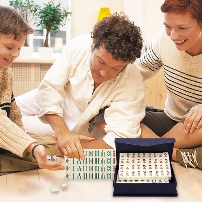 Mahjong Mini Voyage Vert – Jeu Vintage Complet