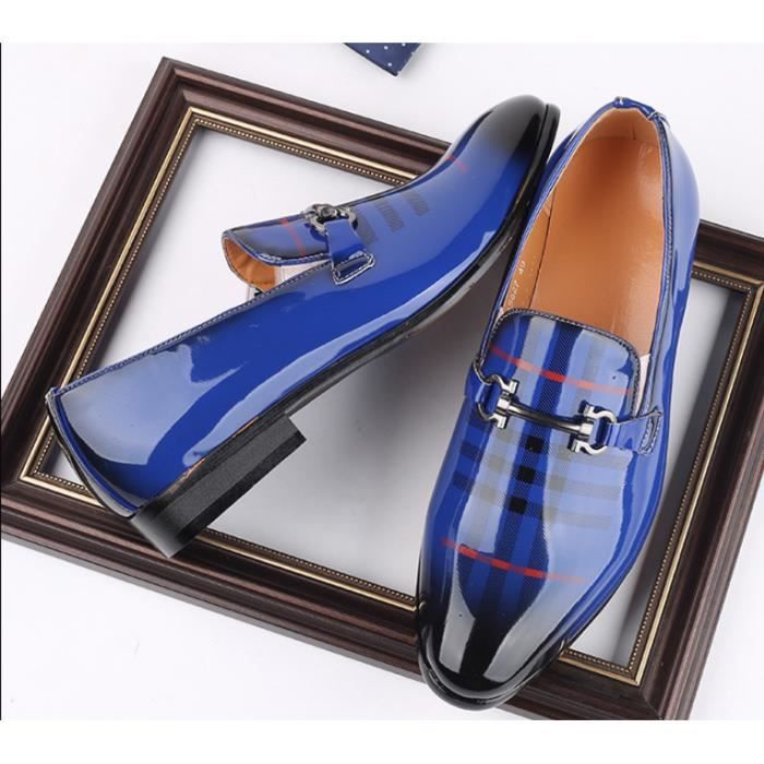 Mocassin bleu homme pas cher sales