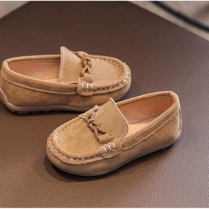Mocassin marron enfant clearance