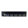 STARTECH Commutateur KVM 4 Ports VGA USB, Montage en Rack et OSD - Switch KVM - 1920x1440 - 4 Ordinateur(s) - 1 Utilisateur(s)-2