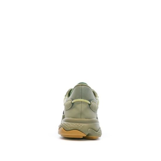 Baskets Homme Adidas Ozweego Kaki Chaussures Basses Lacets