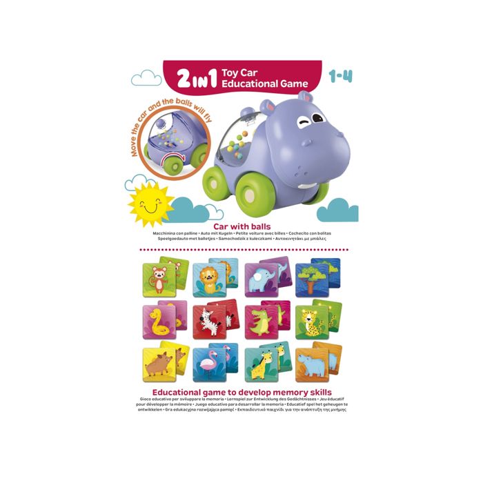 Lisciani CAROTINA Baby Animals Tisch – Interaktiv Mit Musik, Geräuschen & Buch, Ab 6 Monaten