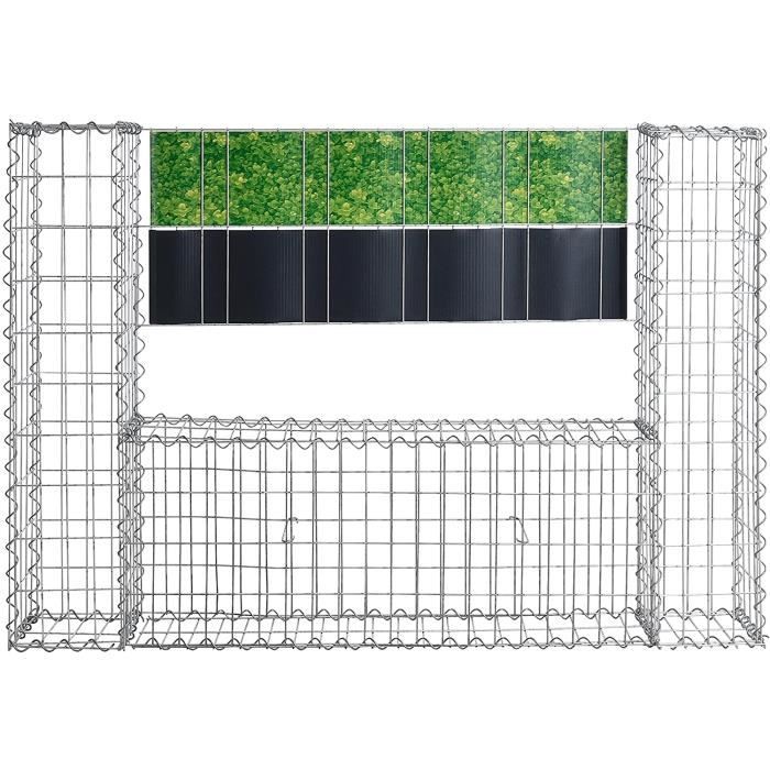 Spirale Pour Gabion Galvanisée 4 Mm - Longueur 100 Cm - Assemblage Facile Sans Outil