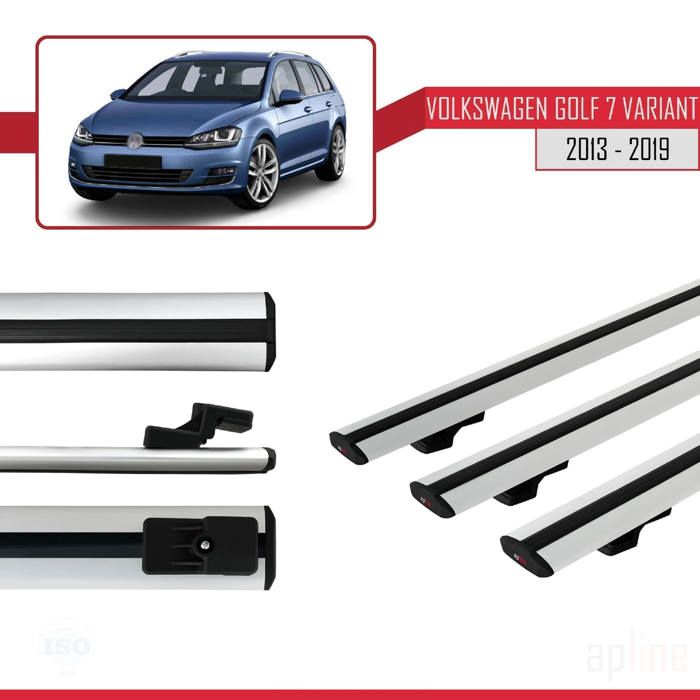 Pour Volkswagen Golf 7 VARIANT 2013-2023 Barres de Toit Railing  Porte-Bagages de voiture FLY Modèle GRIS - Cdiscount Auto