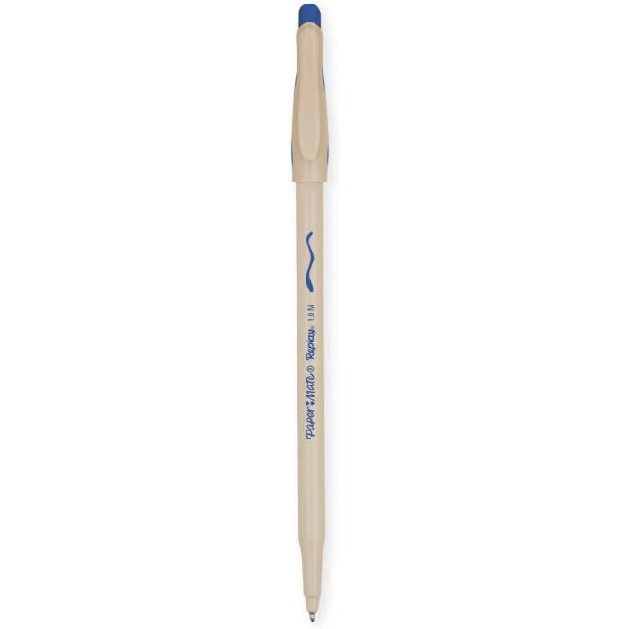 Paper Mate 2032256 Replay Stylo bille effaçable pointe moyenne 1mm