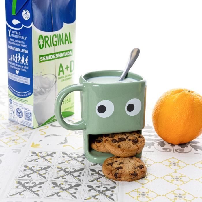 OM3® Tasse En Céramique - 325 Ml - Imprimée Des Deux Côtés